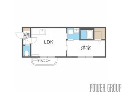 ウィングパーク【1階】の間取り