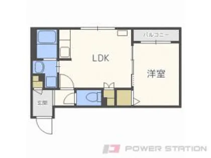 ウィングパーク【4階】の間取り