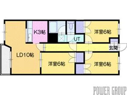 アーバンライフⅠ【1階】の間取り