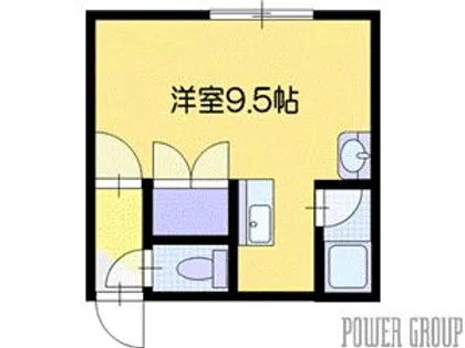 レジデンス77【2階】の間取り
