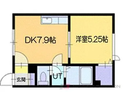 レジデンス東郊【2階】の間取り