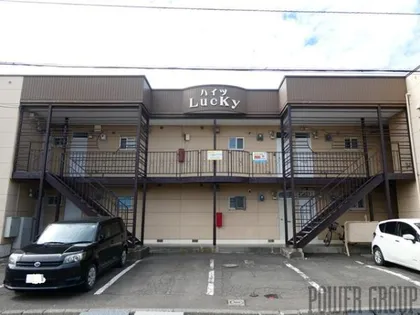 ハイツラッキー【1階】の外観