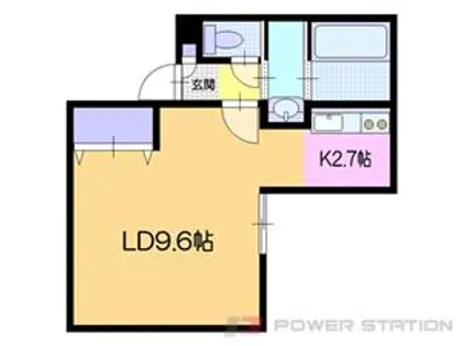 Graceland小樽(グレイスランド)【2階】の間取り