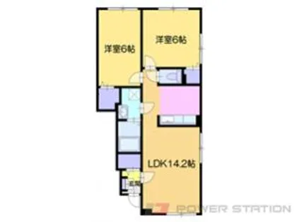 cielo Ⅱ(シエロ)【1階】の間取り