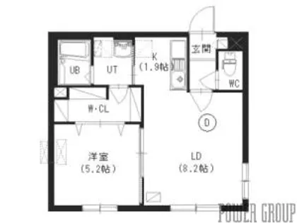 アフィーノ中島公園【3階】の間取り