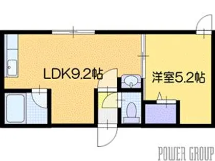 レジデンス88【1階】の間取り
