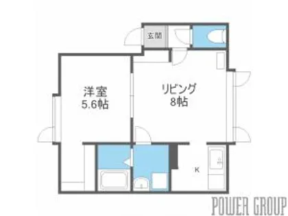 ソレイユ・ポート【2階】の間取り