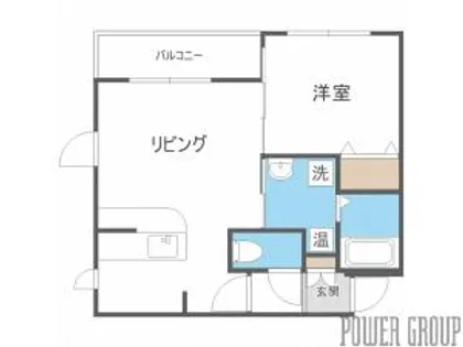 SUNPort【4階】の間取り