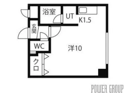 ディーセント22【2階】の間取り