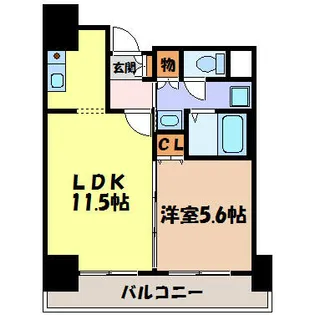 マノアール泉【7階】の間取り