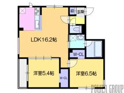 仮)エンノレジデンスS8【3階】の間取り