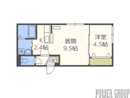 Antique(アンティーク)【3階】の間取り