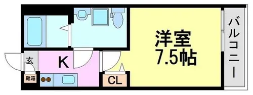 ShowDo 園田【3階】の間取り