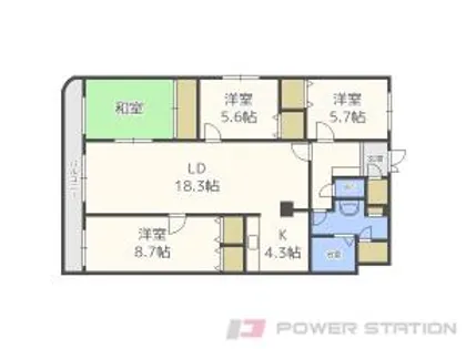 エスペランサ【7階】の間取り