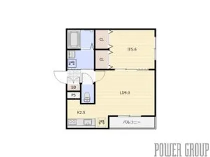 PRIME千歳朝日町【1階】の間取り