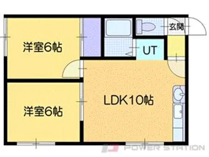 メゾン・ド・ミキ【2階】の間取り