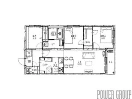 Lien発寒(リアン)【3階】の間取り