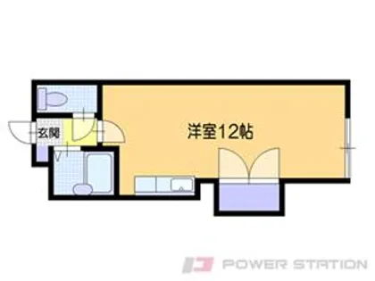 オーシャンハイツ大東【2階】の間取り