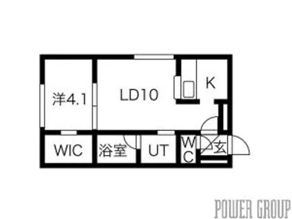 Carrera146【1階】の間取り