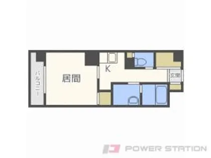 クレール北10条【7階】の間取り