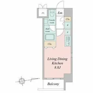 glanz【2階】の間取り