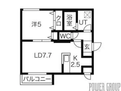ル・ファール円山【3階】の間取り