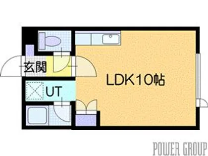 ASハイツS棟【1階】の間取り