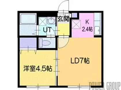 Zeruch(ゼルク)【2階】の間取り
