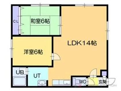 アーバンライフ【3階】の間取り