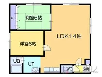 アーバンライフ【3階】の間取り