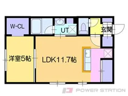 ノルフィーノ ヴェレ【2階】の間取り