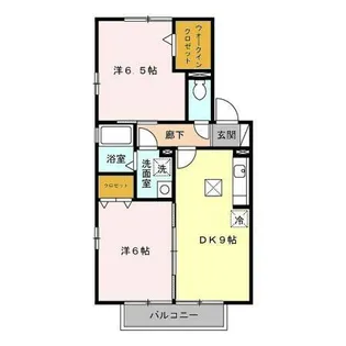 プレストンズ【102号室】の間取り