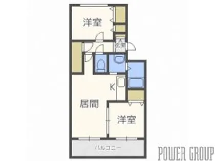 アメニティ発寒【3階】の間取り
