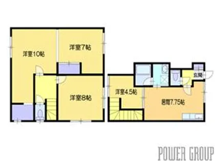 サンリバーⅡ【1階】の間取り