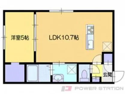 ベルデマール【2階】の間取り