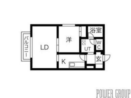 藤井ビル北11条II【3階】の間取り