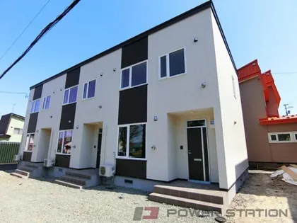 北海道江別市元町【テラスハウス】の外観