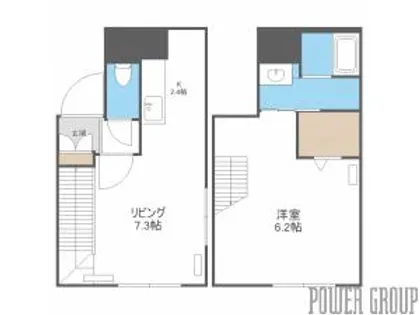 グランメールボヌール【2階】の間取り