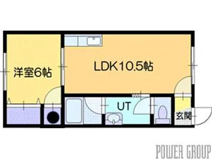 エレガント【1階】の間取り