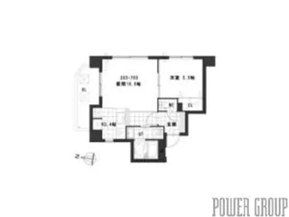 グランメールN20【4階】の間取り