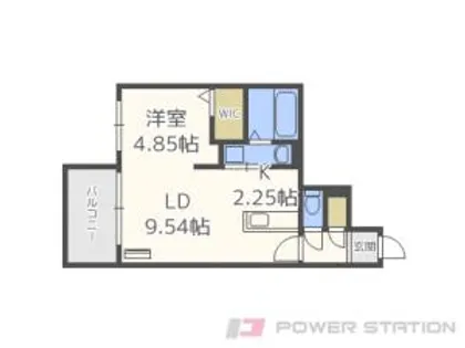 シエルノース22【4階】の間取り
