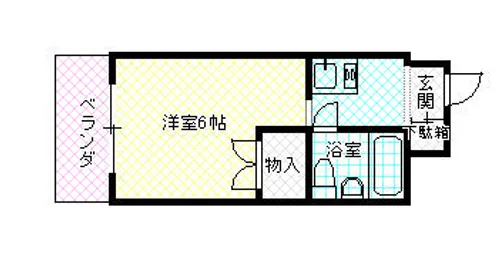 水野ビル【3階】の間取り