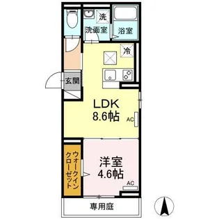 オーブ【1階】の間取り