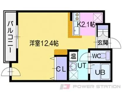 キャロルハウス4【2階】の間取り