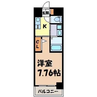 ArtizA東別院【5階】の間取り