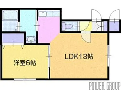 Carota緑町【1階】の間取り