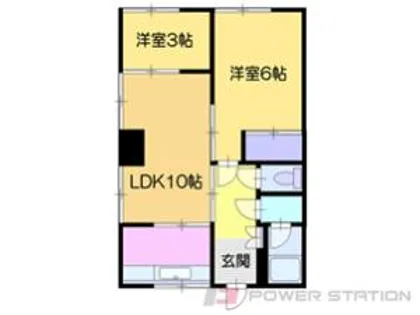 小林アパート【2階】の間取り