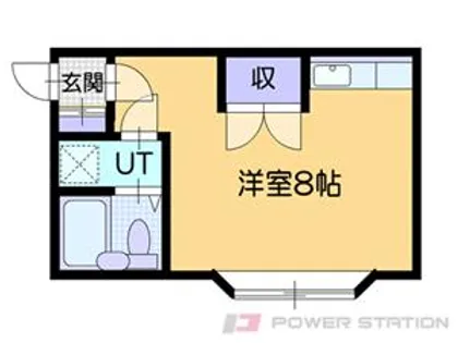 キャッスルコートS1【3階】の間取り