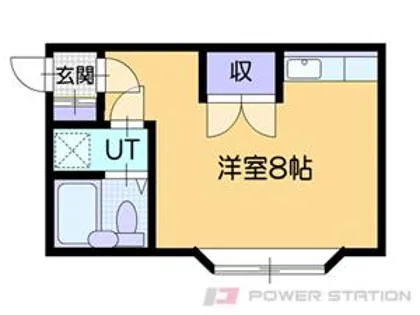 キャッスルコートS1【3階】の間取り