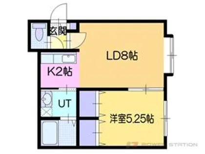 ドミール奥沢【1階】の間取り